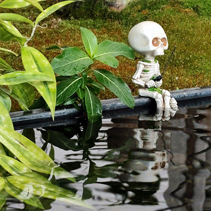 🔥BUY 2 GET 10% OFF💝Fishing Skeleton Garden Accessory💀