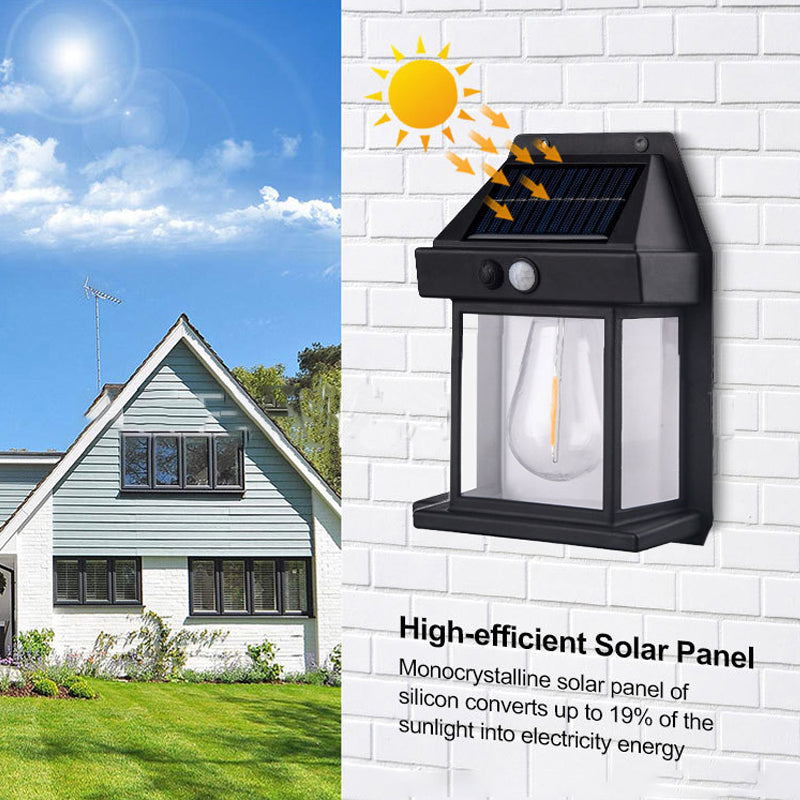 🎁49 % DE DESCUENTO en Navidad⏳ Lámpara de pared solar de tungsteno