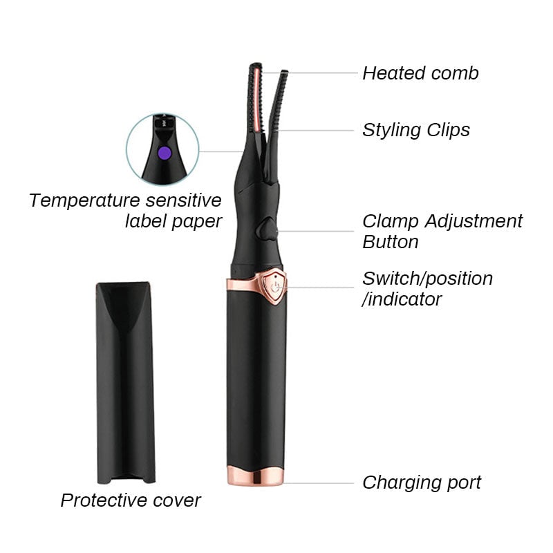 💥 Daily Sales of 4200+ Electric Eyelash Curler for Instant Glam ✨ Blink & Dazzle! 👁️