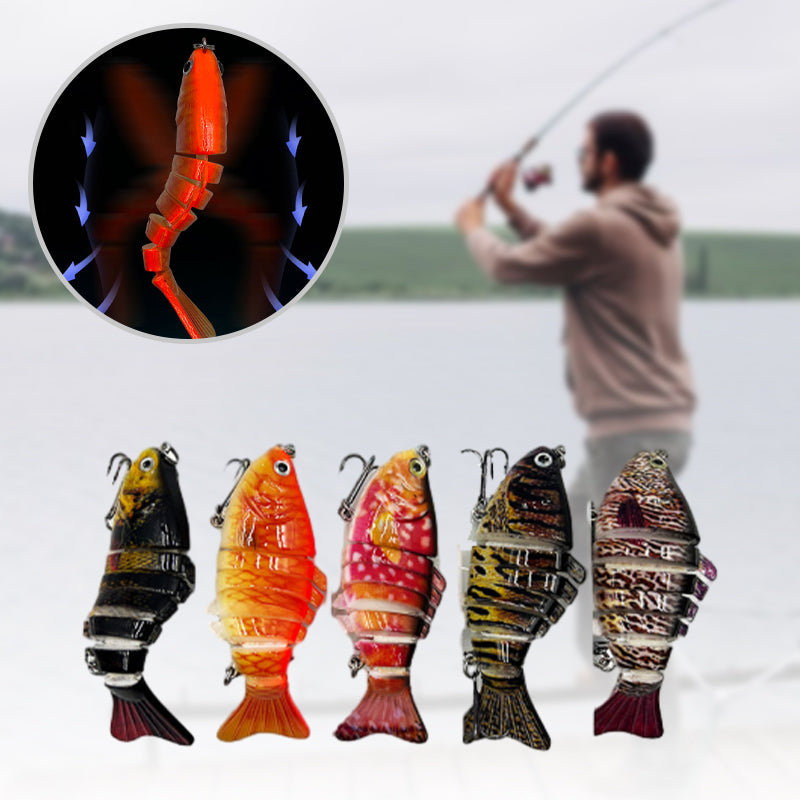 Lifelike Multi-Jointed Sinking Fishing Lure🎣