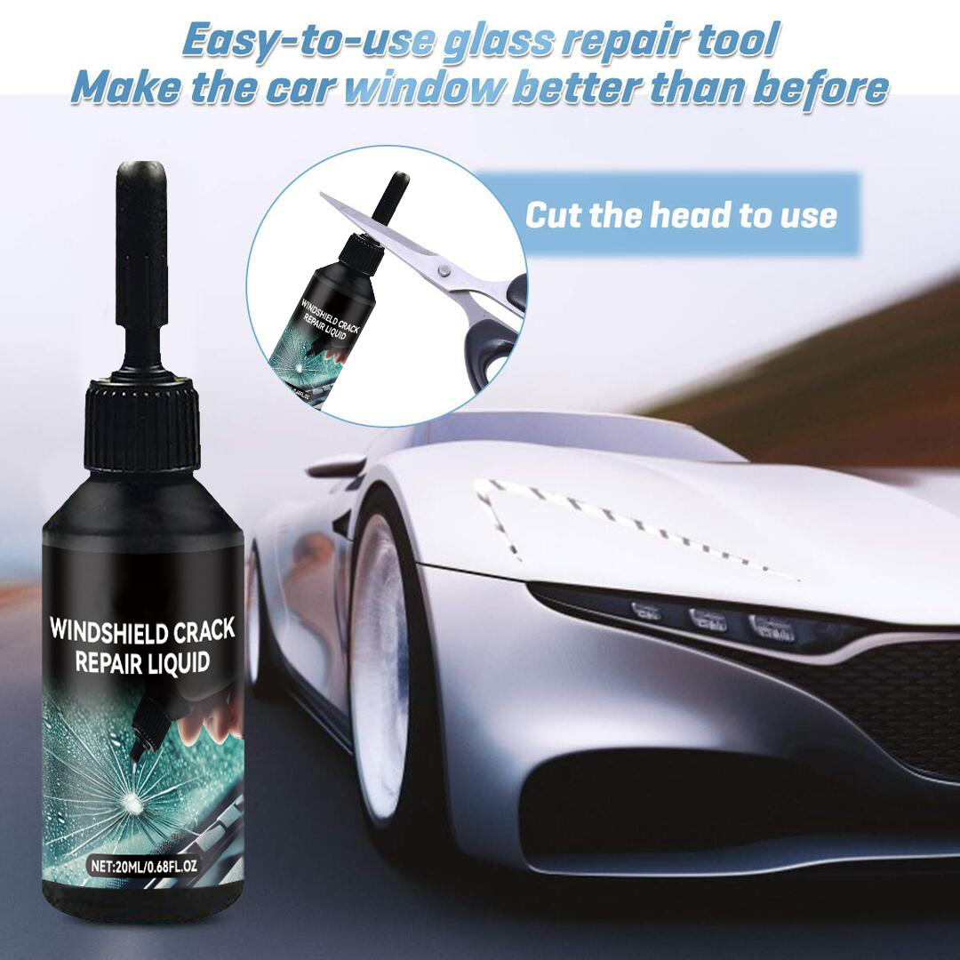 🔥BUY 3 GET 5 FREE🔥 2024 New Car Windshield Crack Repair Fluid