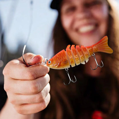 Lifelike Multi-Jointed Sinking Fishing Lure🎣