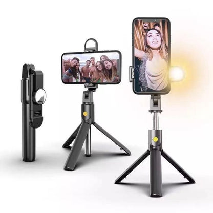 6 in 1 Wireless Bluetooth Foldable Selfie Stick