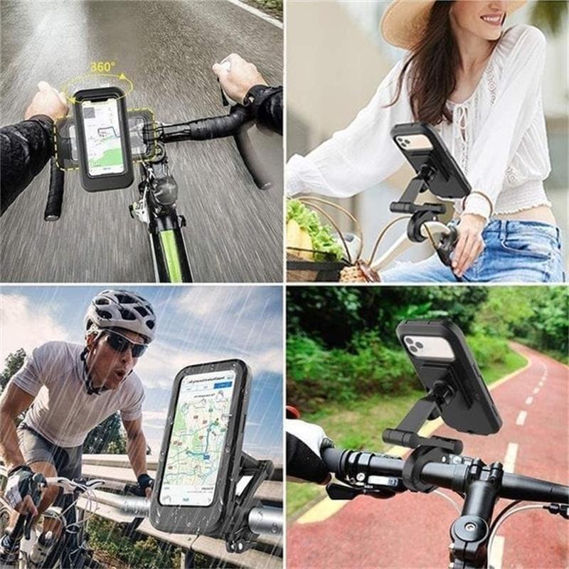 🔥Last 1% of stock sold at half price🔥Waterproof Bicycle & Motorcycle Phone Holder