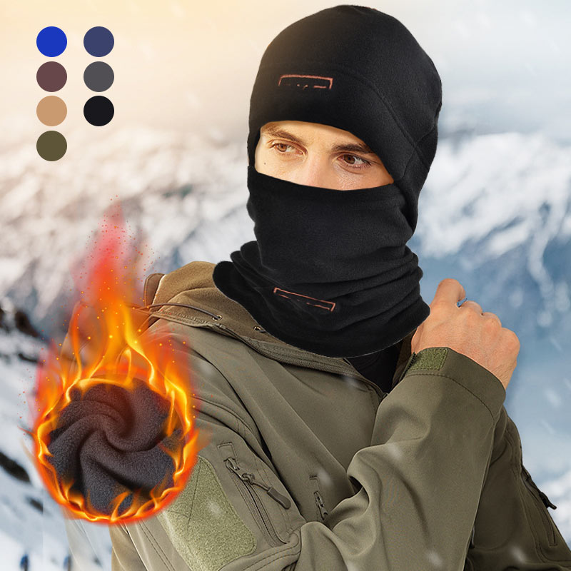 🔥Essential for winter cold 80% Off❄🎁- Polar Fleece Balaclava Hood Face Mask