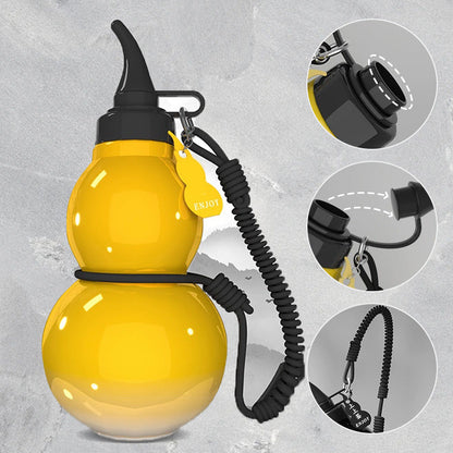 Sports Travel Gourd Water Bottle - Gift for Game Lovers