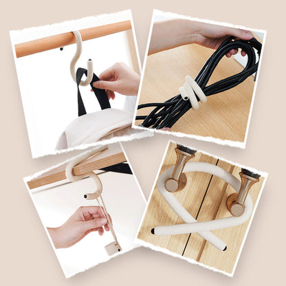 Multifunctional Flexible Bendable S-Shaped Hanging Hook