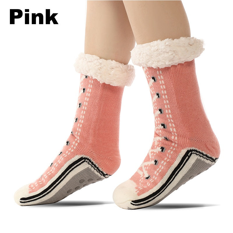 🔥CHRISTMAS HOT SALE🔥Ultra-thick Cashmere Slipper Home SocksUltra-thick Warm Home Socks