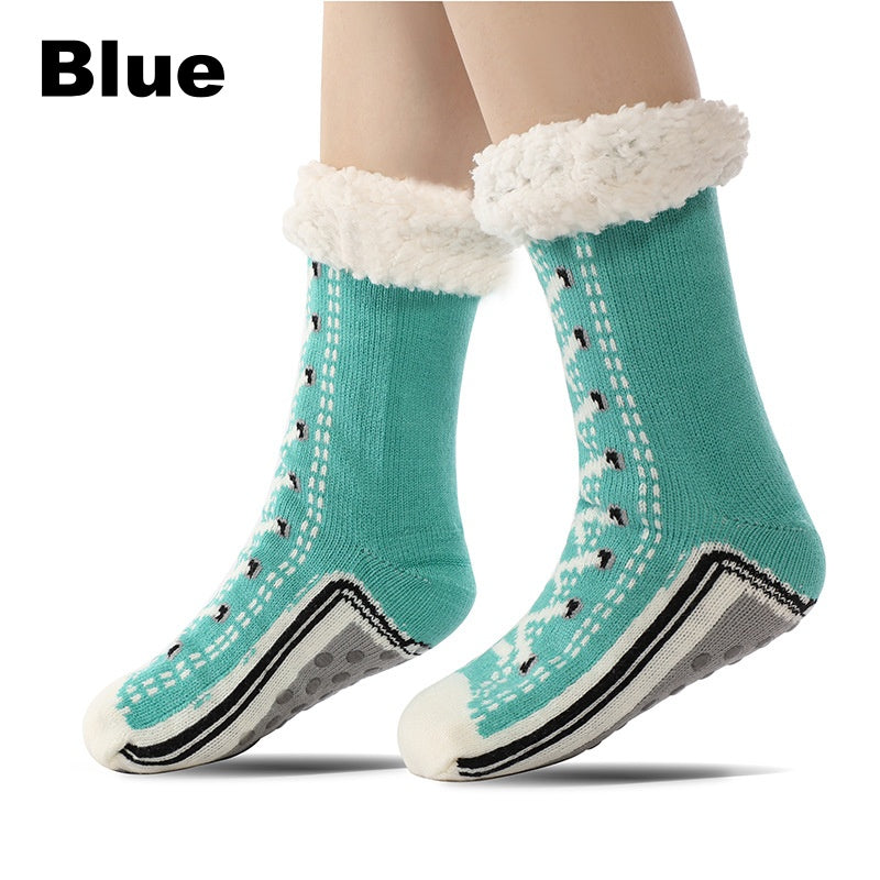 🔥CHRISTMAS HOT SALE🔥Ultra-thick Cashmere Slipper Home SocksUltra-thick Warm Home Socks