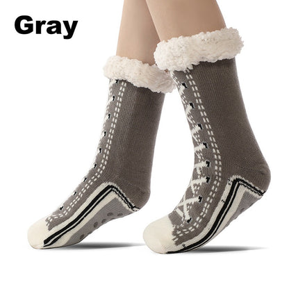 🔥CHRISTMAS HOT SALE🔥Ultra-thick Cashmere Slipper Home SocksUltra-thick Warm Home Socks