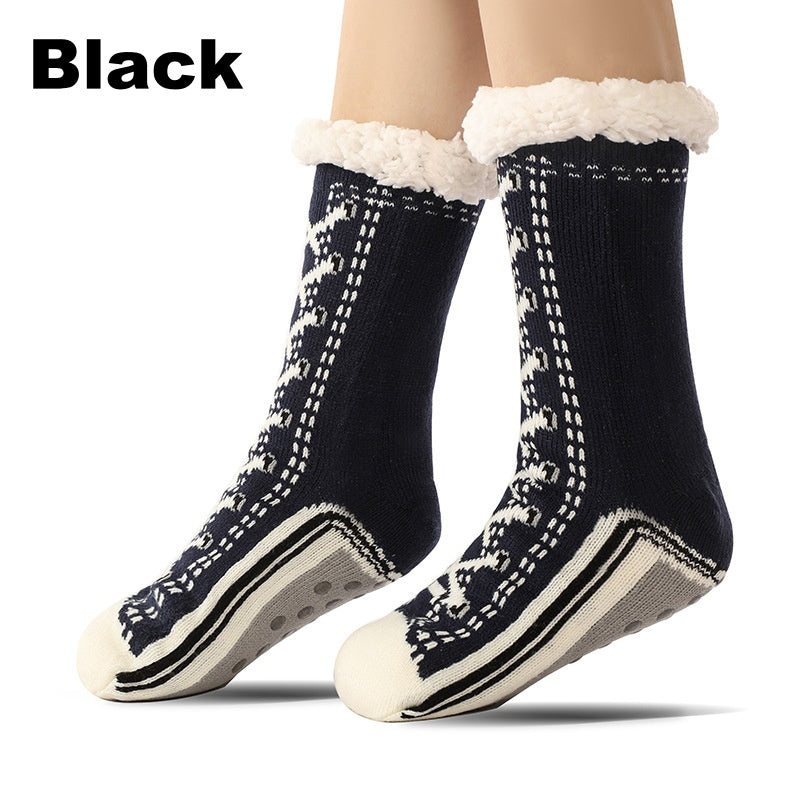 🔥CHRISTMAS HOT SALE🔥Ultra-thick Cashmere Slipper Home SocksUltra-thick Warm Home Socks