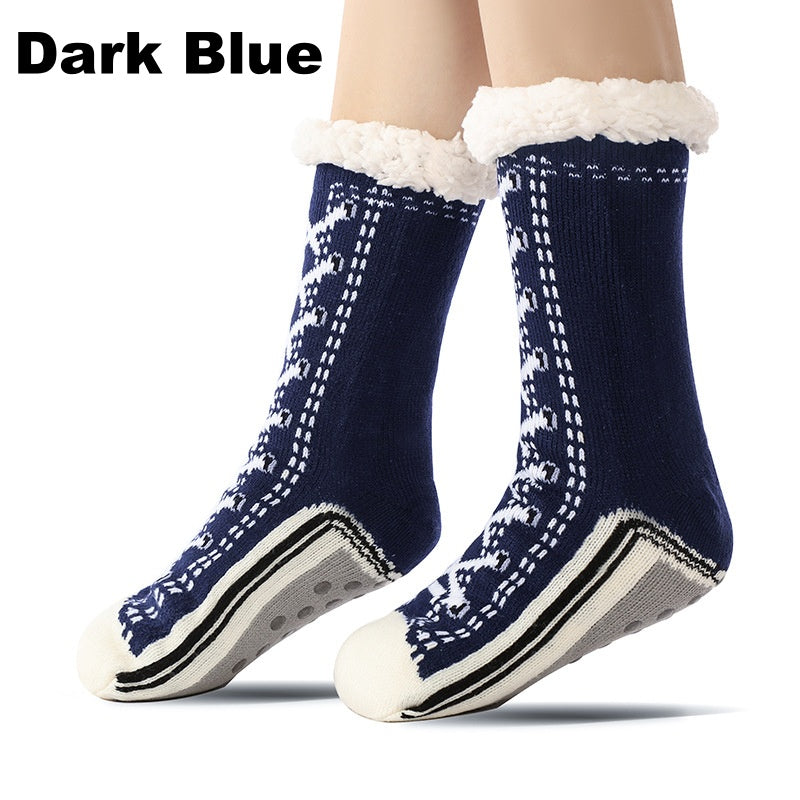 🔥CHRISTMAS HOT SALE🔥Ultra-thick Cashmere Slipper Home SocksUltra-thick Warm Home Socks