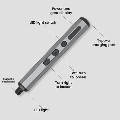 68-in-1 Electric Screwdriver Set